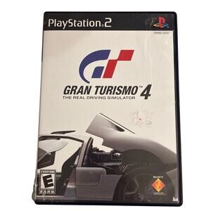 Gran Turismo 4 PlayStation 2 Sony video game complete with manual and case PS2